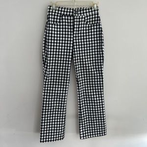 Free People Gingham Flares